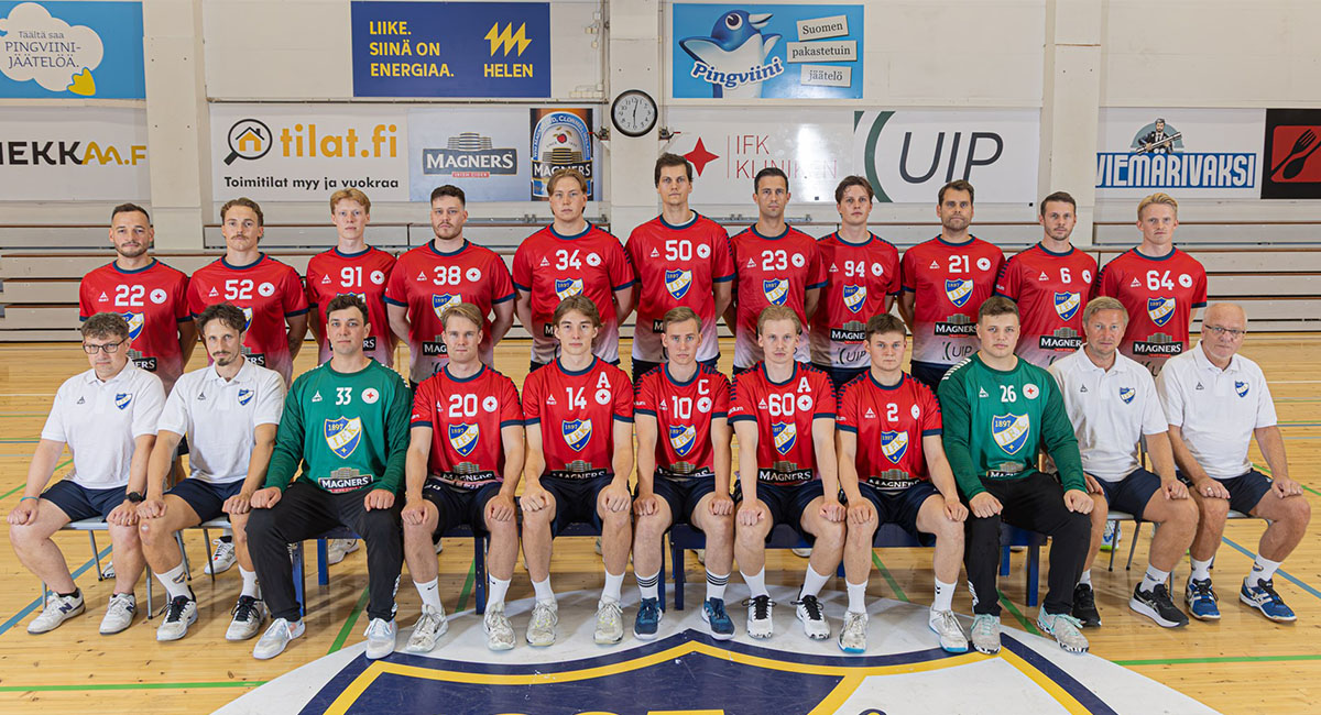 EHF European Cup 2026-27_IFK Handball Helsinki_Teambild IFK