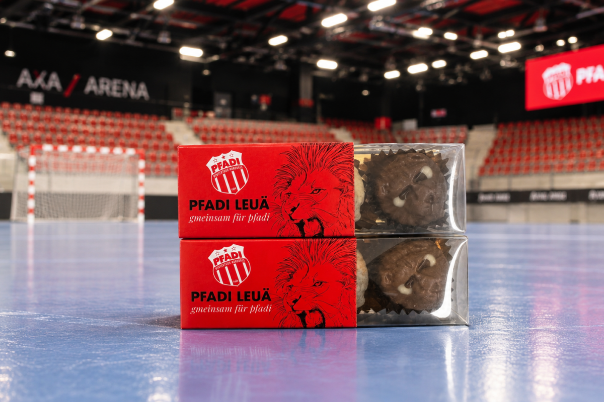 PFADI Löwenpralinen in der AXA Arena PFADI Löwenpralinen in der AXA Arena